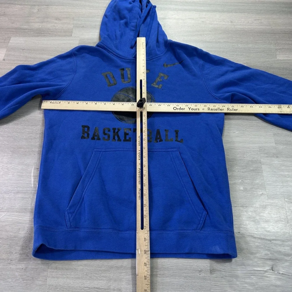 Duke Blue Devils Hoodie Mens Small Blue NCAA Basketball Nike Sweatshirt Pullover
